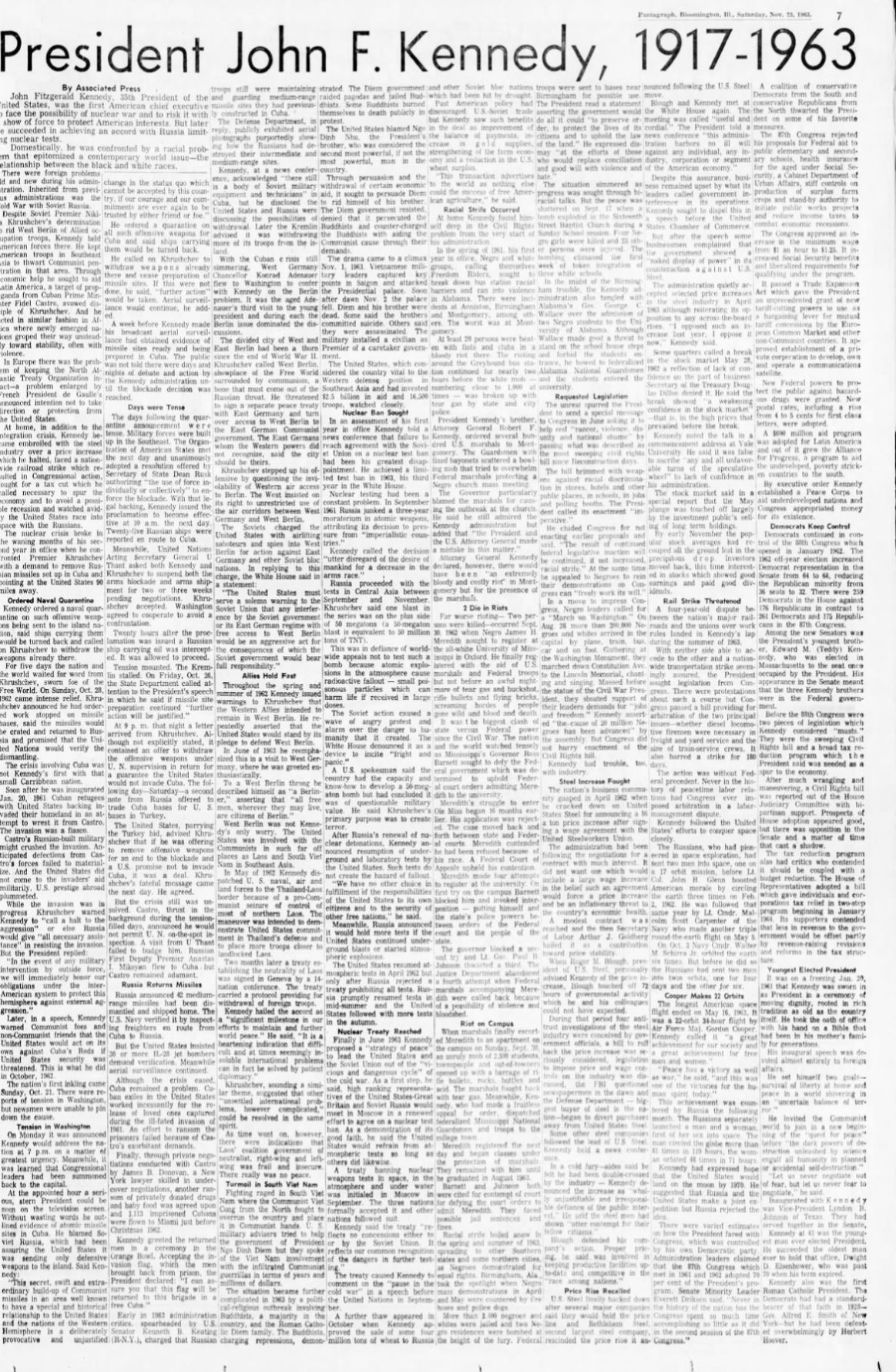 November 23, 1963, Page 7